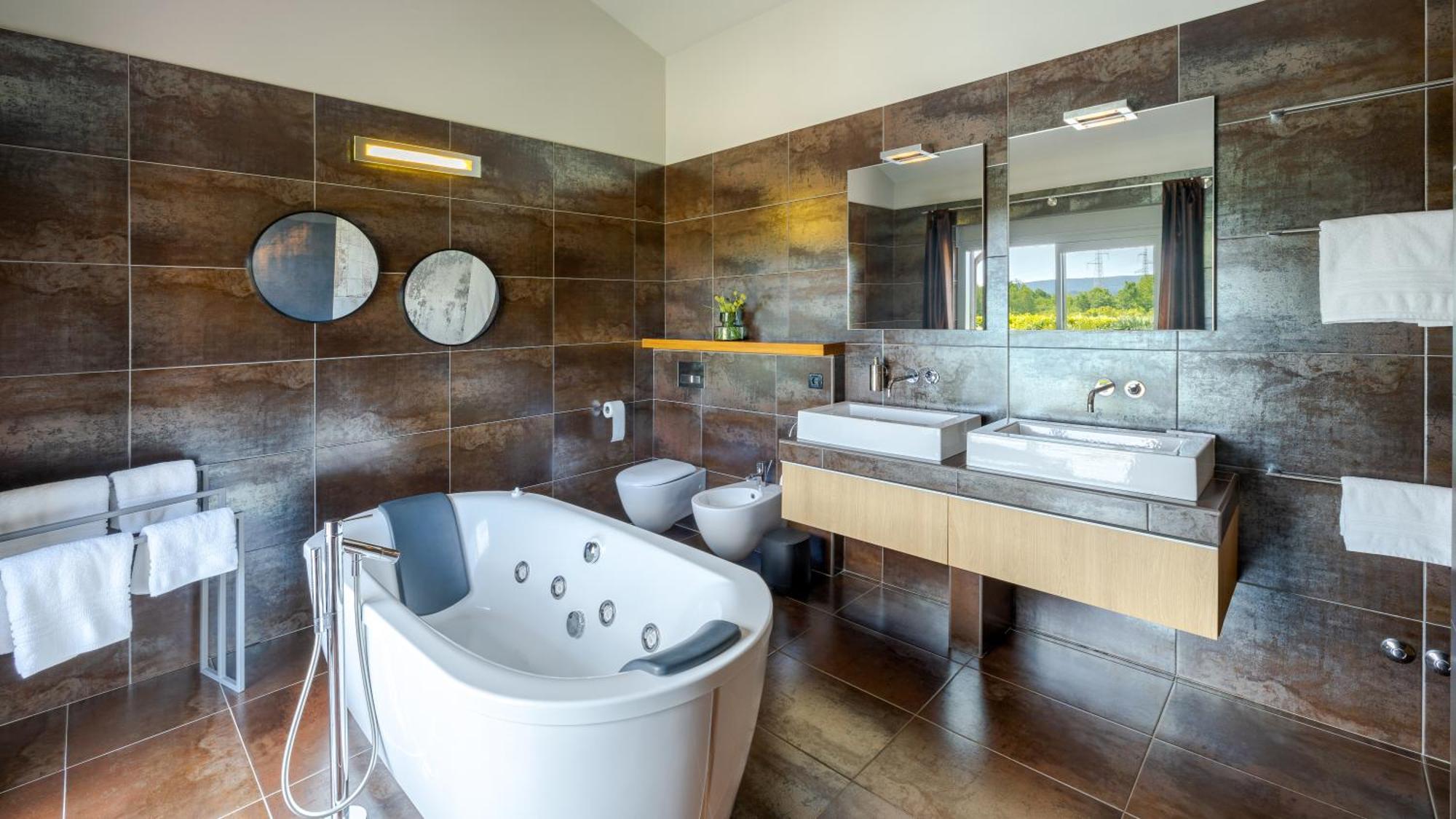 Villa Labin In Zartinj - Luxury Privacy Heated Pool With Auto Cover Exterior foto