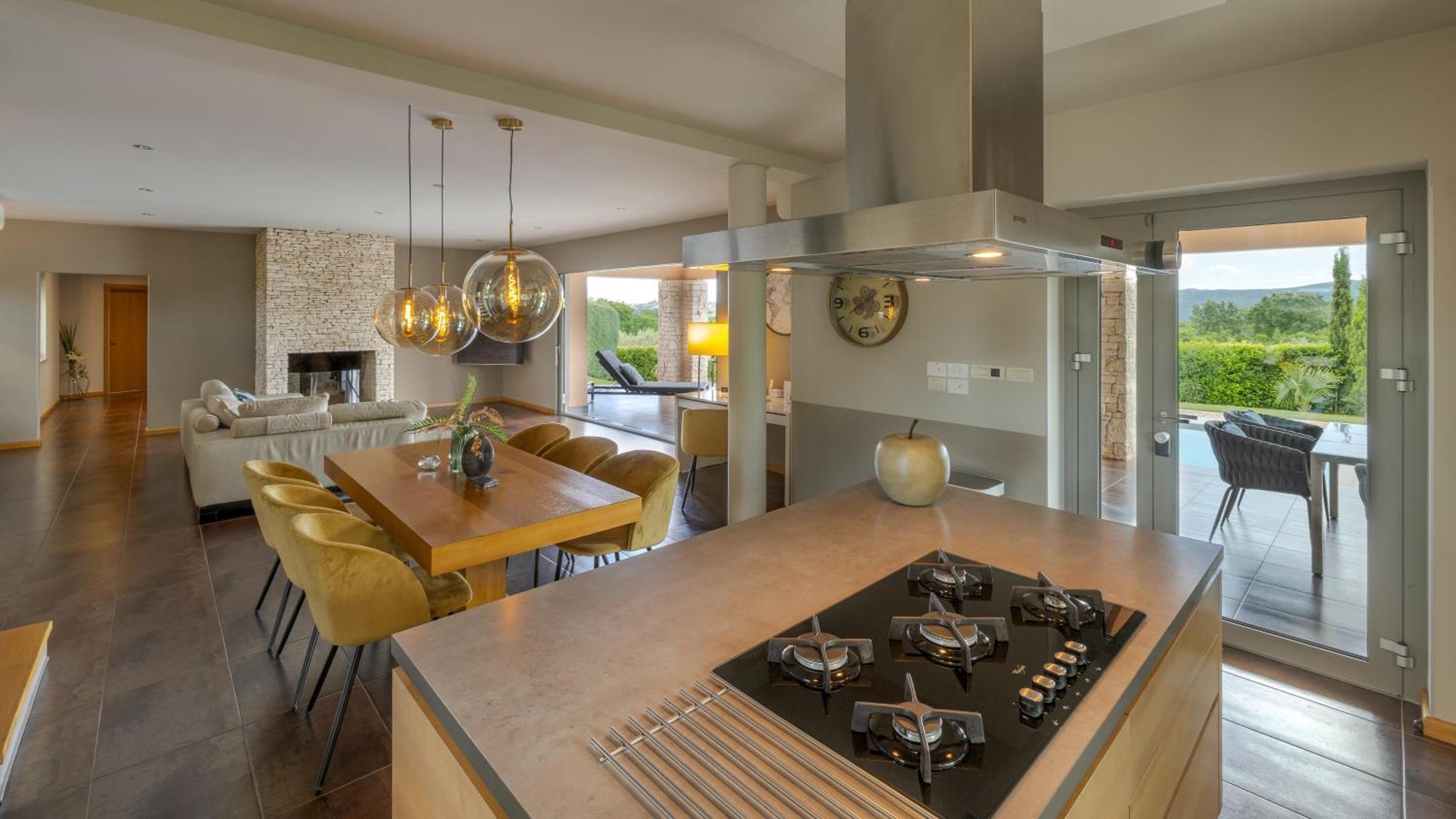 Villa Labin In Zartinj - Luxury Privacy Heated Pool With Auto Cover Exterior foto